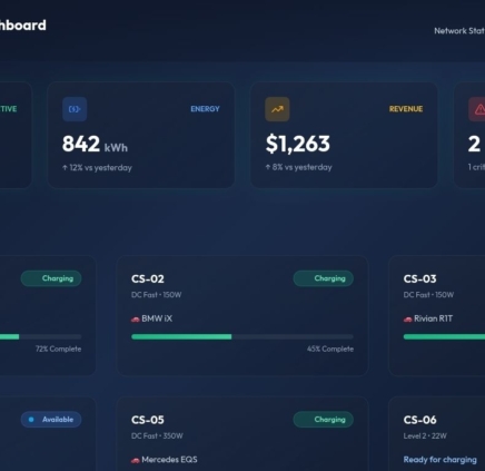Copy of EV Charging Management Dashboard