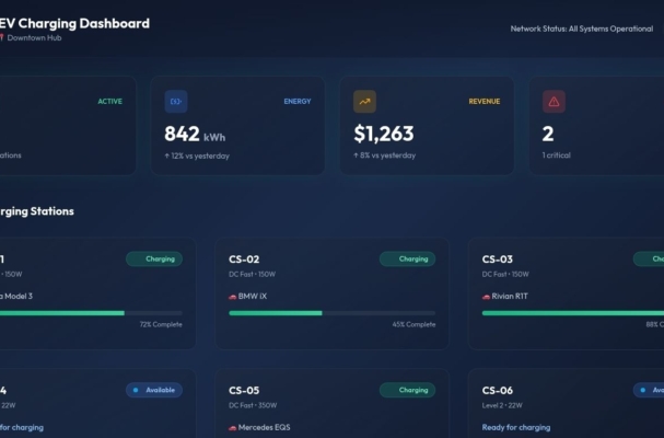 Copy of EV Charging Management Dashboard